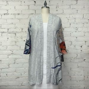 2280 Yushi Printed Cardigan - Multi